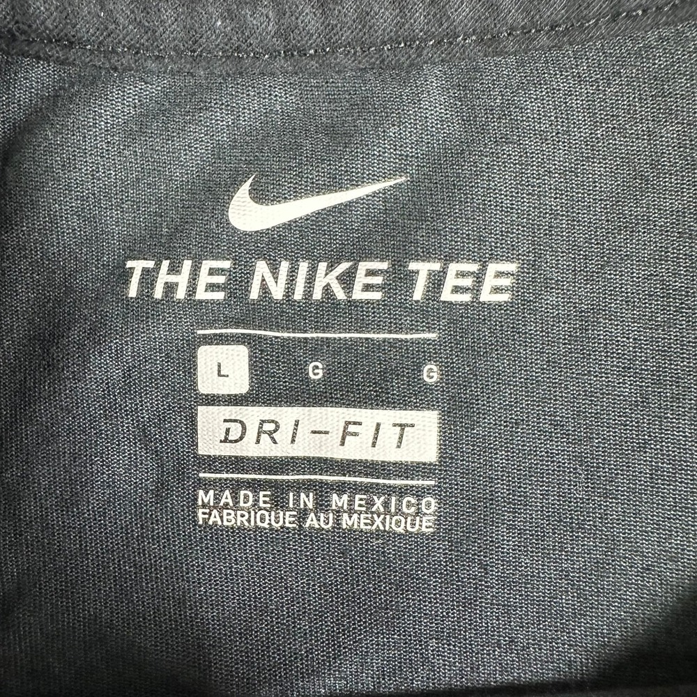 Nike Men's Large Black‎ Dri-FIT Graphic Palm Tree Basketball T-Shirt - Picture 4 of 8